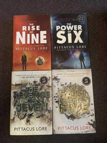 Pittacus lore books novels - 4,