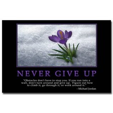 74707 Never Give Up -