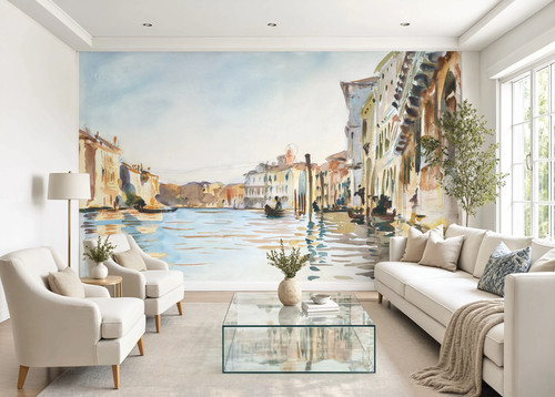 Carta parati canal - canal, grande
