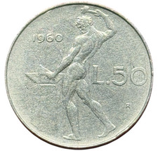 50 LIRE 1960 - VULCANO DEL 1°
