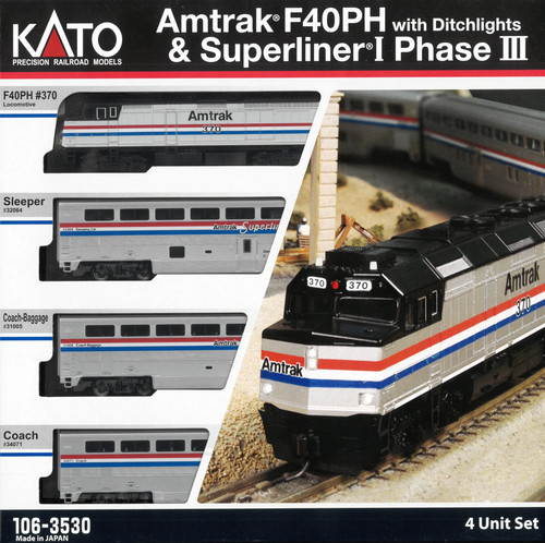 Kato 1063530 amtrak f40ph - kato,