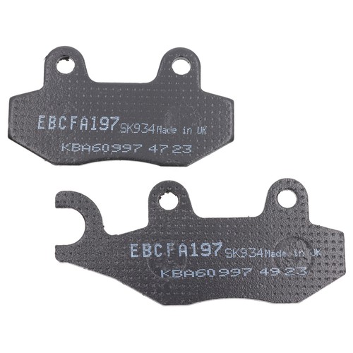 Pastiglie freno ebc fa197 - pastiglie,