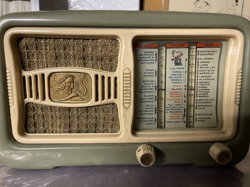 Radio anni vintage - '50,