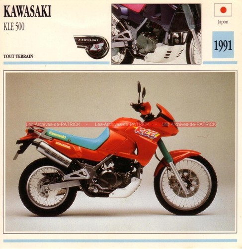 Kawasaki kle 500 1991 - kle,