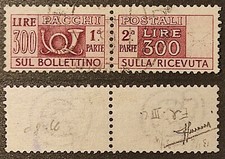 REPUBBLICA PACCHI POSTALI 1946