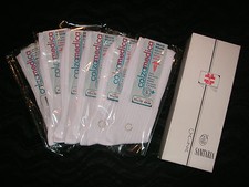 6 paia calze sanitarie uomo100% filo di scozia assortimento chiaro,scuro,bianco.