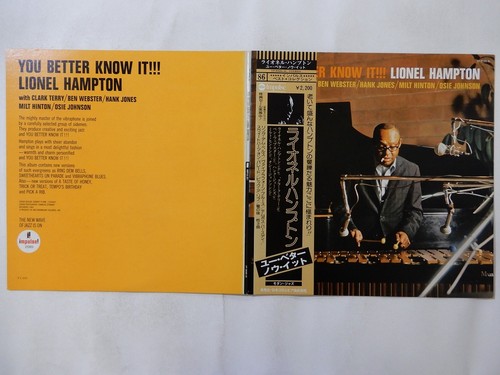 Lionel hampton you better - lionel,