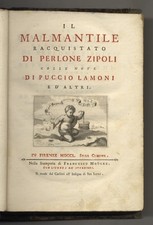Il malmantile racquistato di