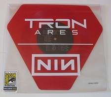 Nine Inch Nails Tron Ares SDCC 2025 Red Die-Cut 7" Vinyl #0242/2500 Halo 35 NEW