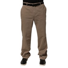 Pantalone LEBOLE marrone vita