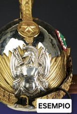 Splendido Fregio Elmo Corazzieri primo dopo guerra obsoleto 