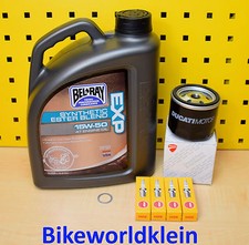 Olio Originale Filtro Olio Candele 15W50 per : Ducati Multistrada 1000/1100 S