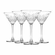 Set 4 Coppe Martini in vetro