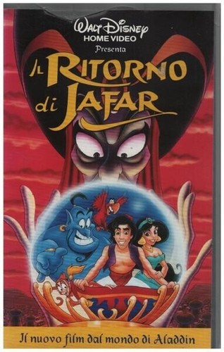 Vhs ritorno jafar the - vhs,