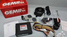 Antifurto auto GEMINI 863, autoalimentato, sensori, cablaggio e 2 radiocomandi.