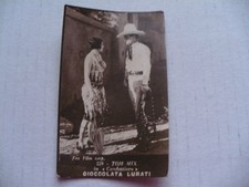 FIGURINA CIOCCOLATA LURATI N. 229 TOM MIX NEL FILM CONDOTTIERO FOX ANNI 1930