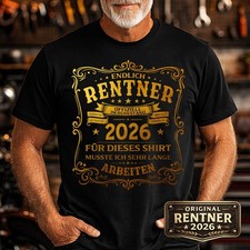 T-shirt pensione regalo uomo