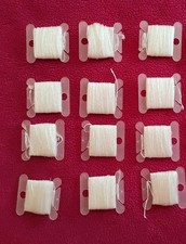 N. 12 Bobine Filo di seta