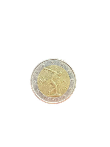 Moneta euro rara grecia - moneta, da