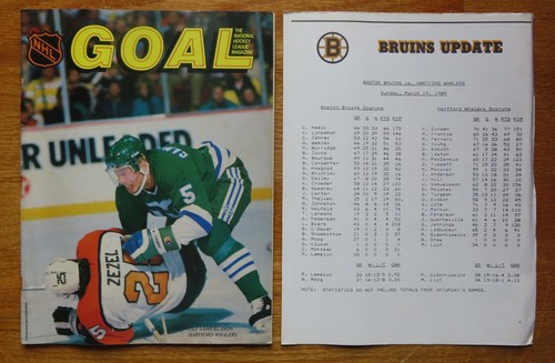 Goal boston bruins - v, hartford