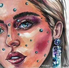 PINUP Illustrazione Originale