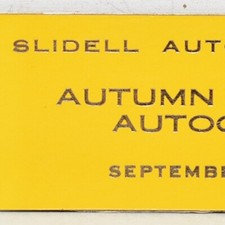 1970 Slidell Auto Club Autunno