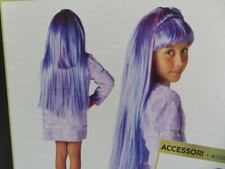 VIOLET VAR124 PARRUCCA NUOVA, (PERSI PETTINE+CLIP+2 NASTRINI) VEDI DESCRIZ FOTO