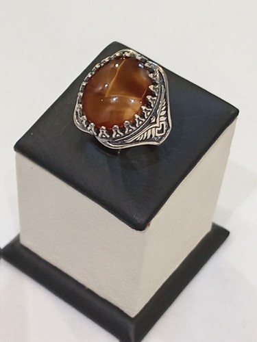 Anello uomo argento 925 - , agata