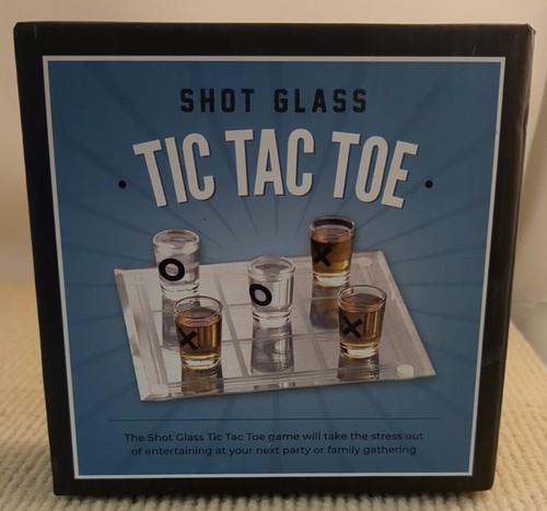 Shot glass tic - glass,