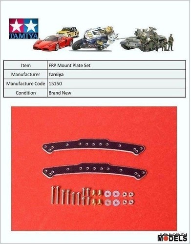 Mini 4wd frp - mount, plate