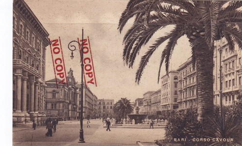 Cartolina puglia bari corso - bari,