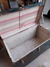 Vecchio Baule Da Viaggio Primi