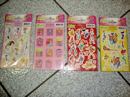 Winx club stikers nuovi - winx,