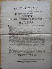 1812-REGNO D'ITALIA-AGRICOLTURA-COLZA, ULIVI, ALVEARI, CARBON FOSSILE