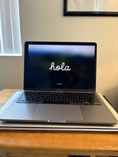 Silver Apple MacBook Pro 13”