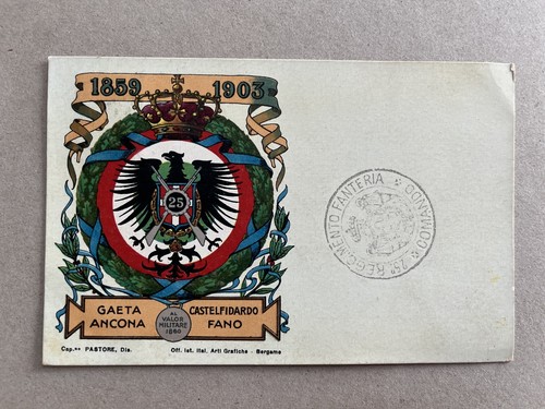 Cartolina militare 1903 - a),