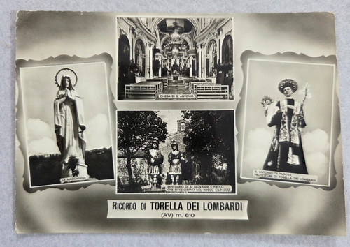 Cartolina avellino torella dei - cartolina,