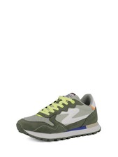 Sneakers stringate uomo verde