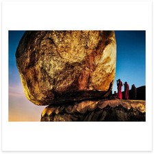 Golden rock myanmar steve - golden, rock,
