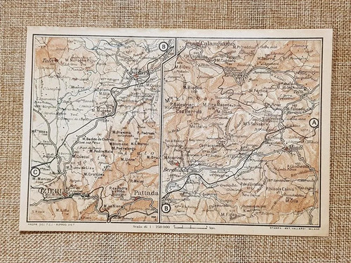Carta geografica cartina - geografica, del