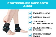 Cavigliera Ortopedica, Tutore Caviglia per Distorsioni e Fascite Plantare - Cavi