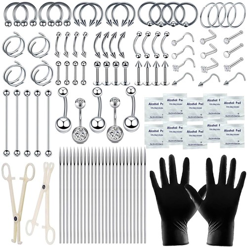 103pcs kit piercing per tutti - kit,