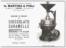 ADVERTISEMENT 1926 G.MARTINA