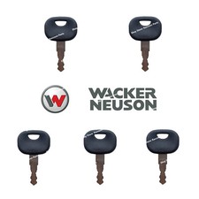 5 chiavi accensione WACKER