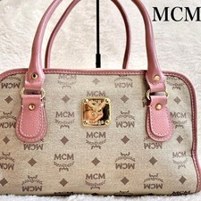 Borsa MCM Mini Boston in pelle