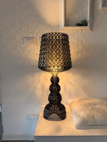Lampada tavolo kabuki nera - lampada,