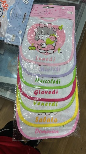 Set bavette neonato - 7,