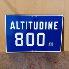 Insegna Tabella Smaltata