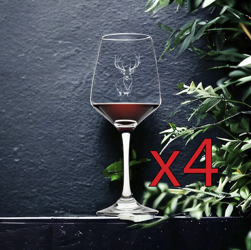Buck wine glasses - wine,