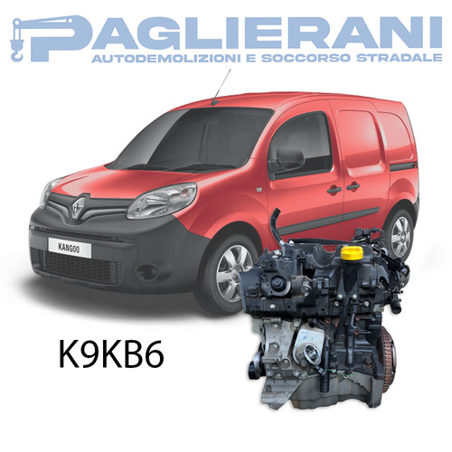 K9kb6 motore renault kangoo - k9kb6,